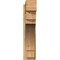 Ekena Millwork Merced Block Rough Sawn Outlooker, Western Red Cedar, 8"W x 36"D x 36"H OUT08X36X36MRC05RWR - alternate 4